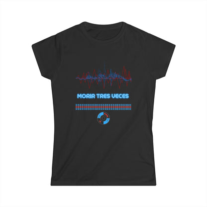 Women's Moenia Softstyle Tee - Morir Tres Veces - Black