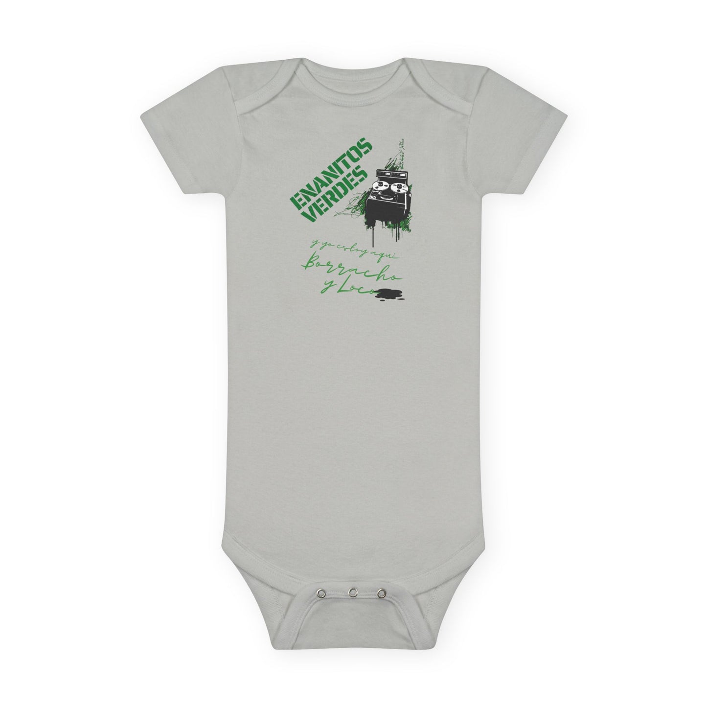 Enanitos Verde- Y yo estoy aqui - Baby Short Sleeve Onesie®