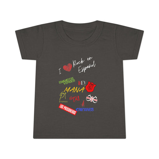 I  heart Rock en Español - Toddler T-shirt