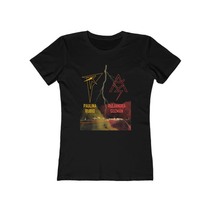 Paulina Rubio and Alejandra Guzman - Women's The Boyfriend Tee (Petit Size)