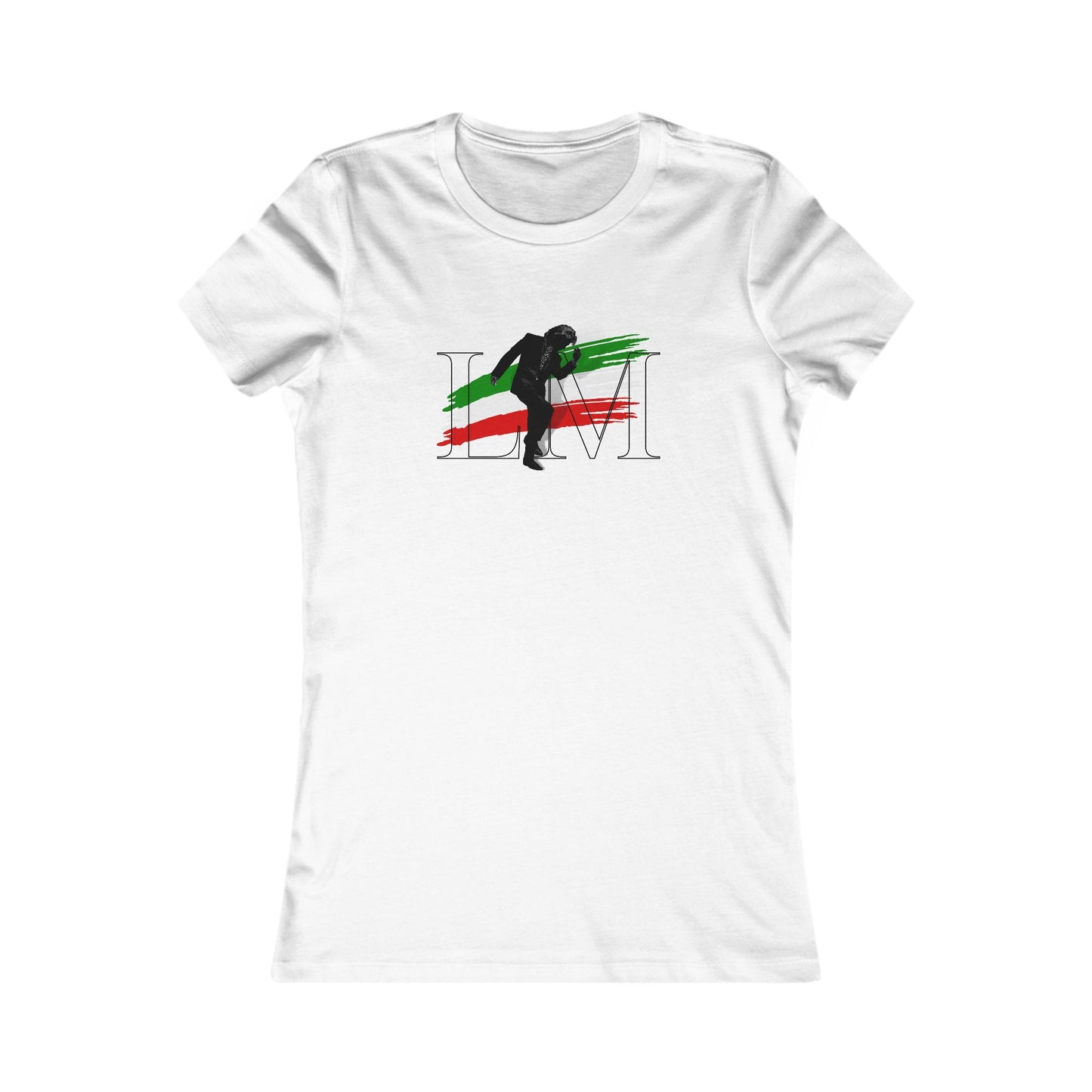 LM MX  - Luis Miguel - Women's The Boyfriend Tee -White (Petite Size)