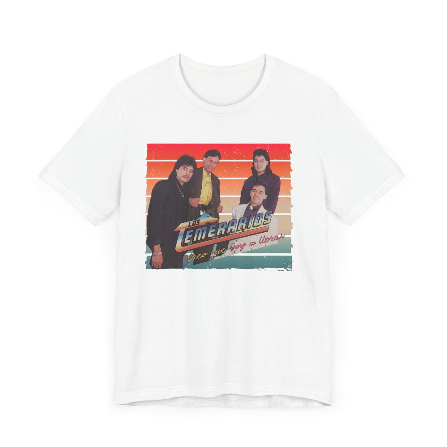 Los Temerarios - Creo que voy a llorar - Men's  Short Sleeve Tee
