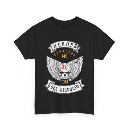 Heroes Del Silencio - Biker Club Wings - Men's (Unisex) Heavy Cotton Tee