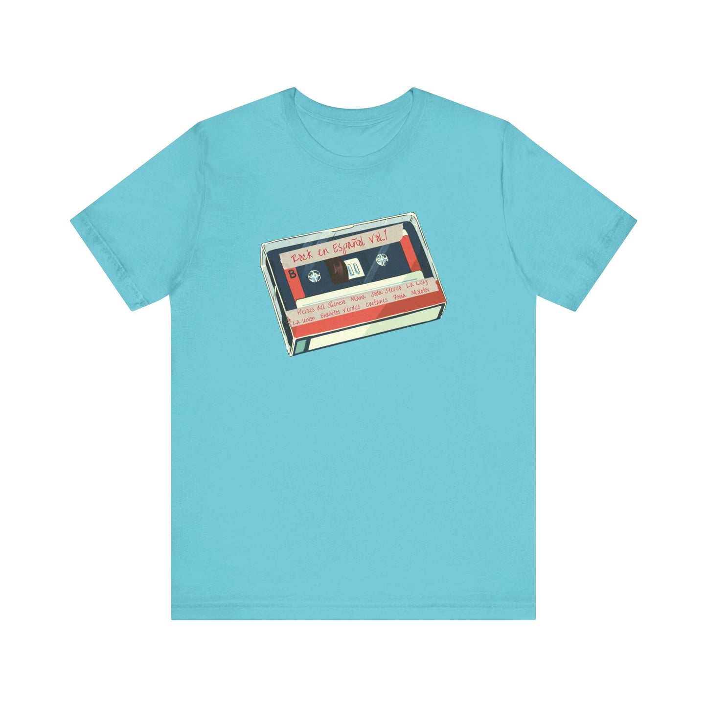 Rock En Español (Fun Colors) - Mens Jersey Short Sleeve Tee
