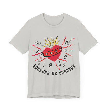 Rockera de Corazon - Women's Unisex Jersey Short Sleeve Tee