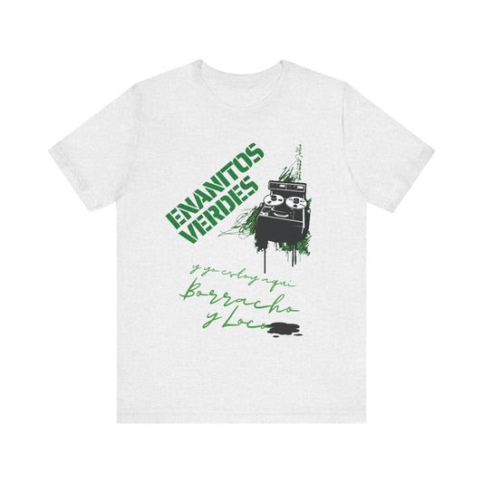 Enanitos Verdes - Borracho y Loco - Men's Jersey Short Sleeve Tee