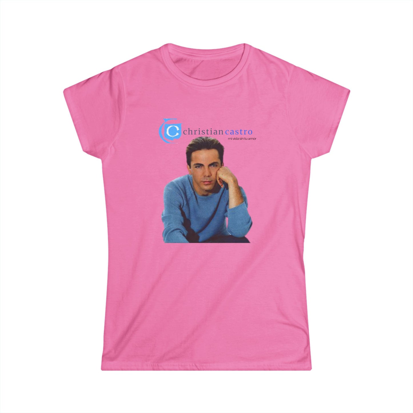 Christian Castro - mi vida sin tu amor - Women's Softstyle Tee