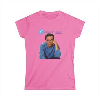 Christian Castro - mi vida sin tu amor - Women's Softstyle Tee
