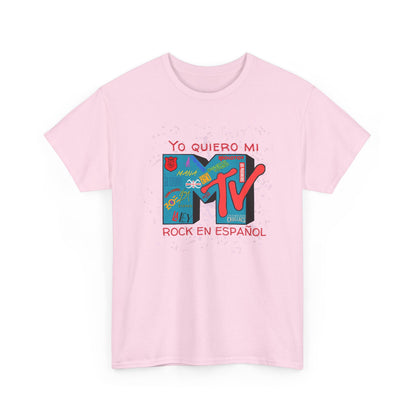 MTV Rock en Espanol - Men's (Unisex) Heavy Cotton Tee