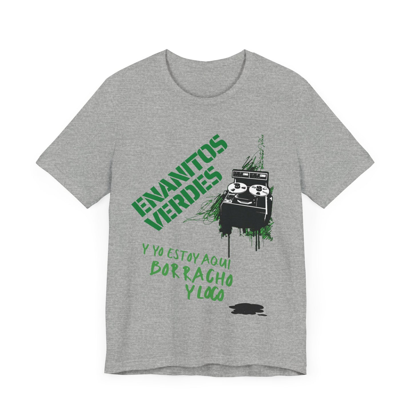 Enanitos Verdes - Borracho y Loco (2) - Men's Jersey Short Sleeve Tee
