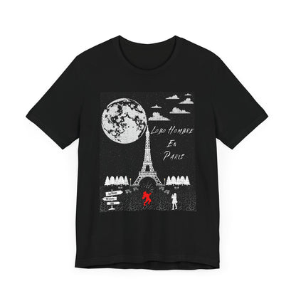 Womens - Jersey Short Sleeve Tee - Lobo Hombre En Paris