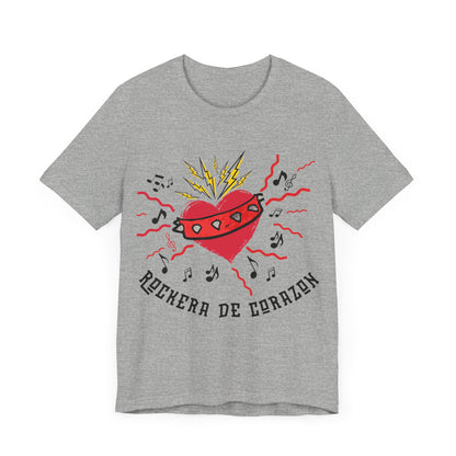 Rockera de Corazon - Women's Unisex Jersey Short Sleeve Tee