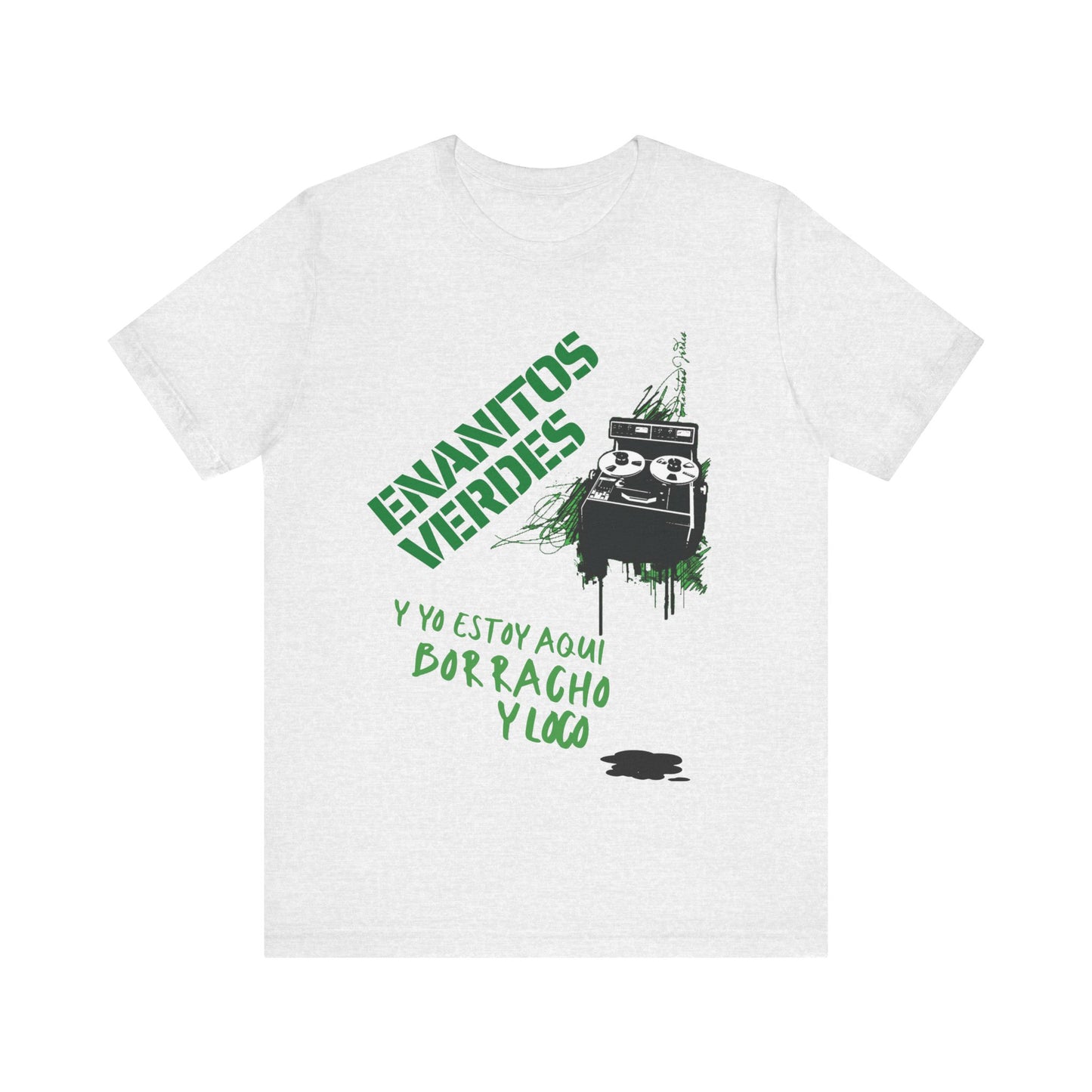 Enanitos Verdes - Borracho y Loco (2) - Men's Jersey Short Sleeve Tee