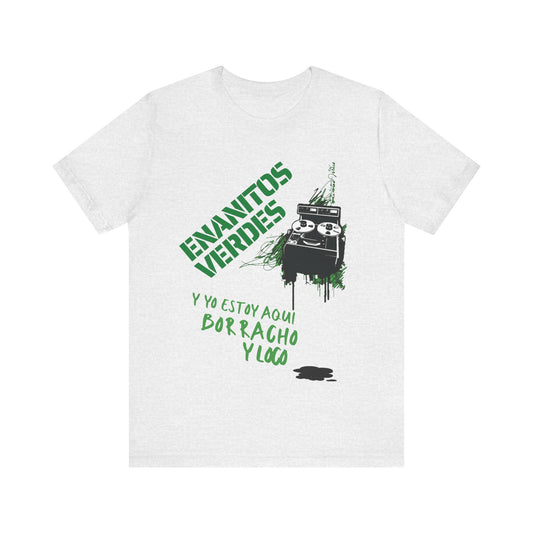 Enanitos Verdes - Borracho y Loco (2) - Men's Jersey Short Sleeve Tee