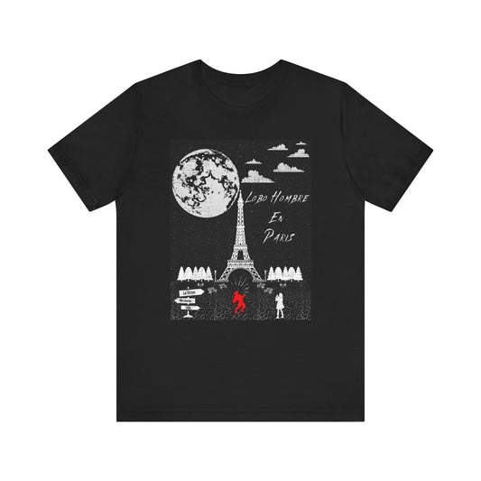 Womens - Jersey Short Sleeve Tee - Lobo Hombre En Paris