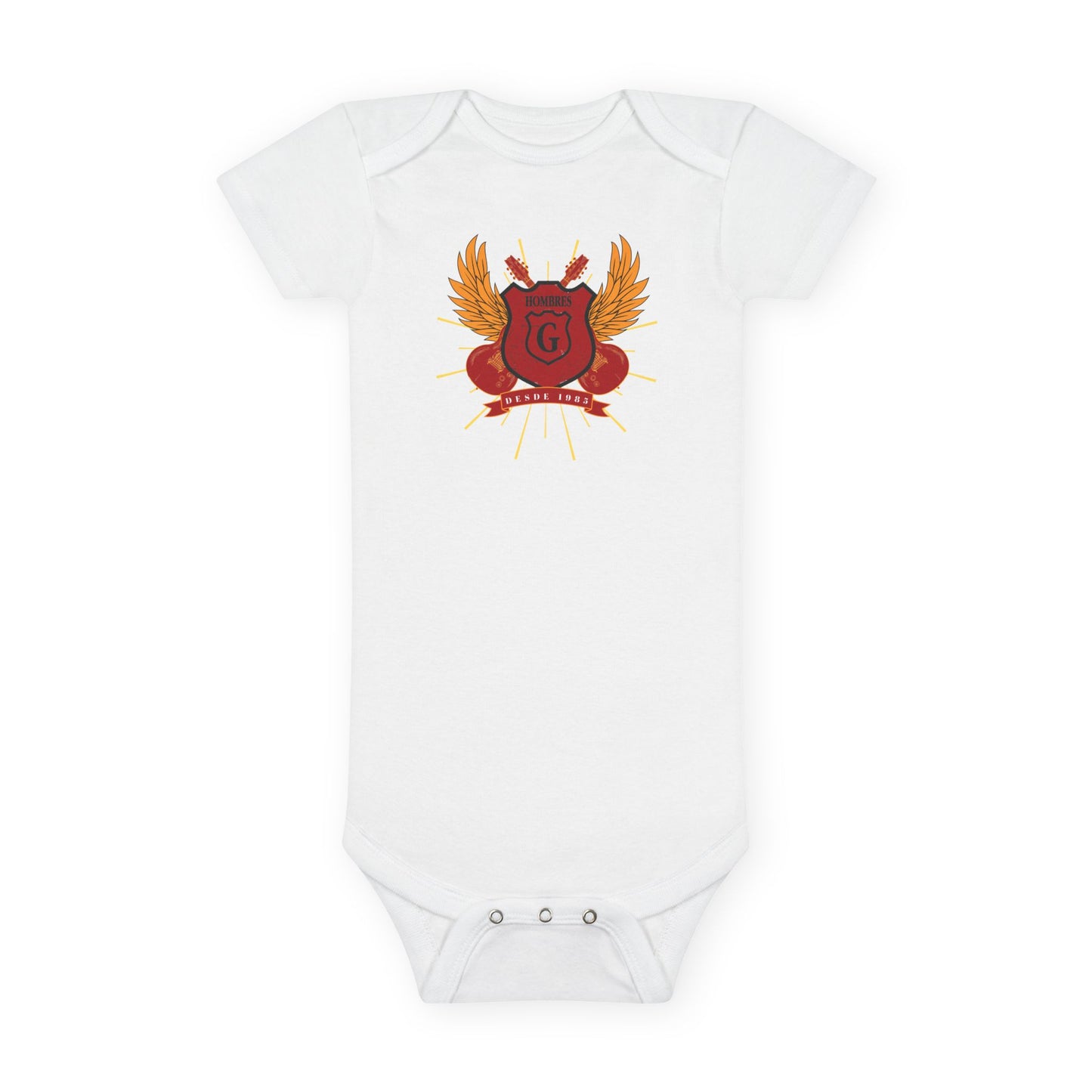 Hombres G - Baby Short Sleeve Onesie®