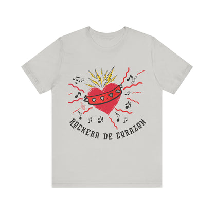 Rockera de Corazon - Women's Unisex Jersey Short Sleeve Tee