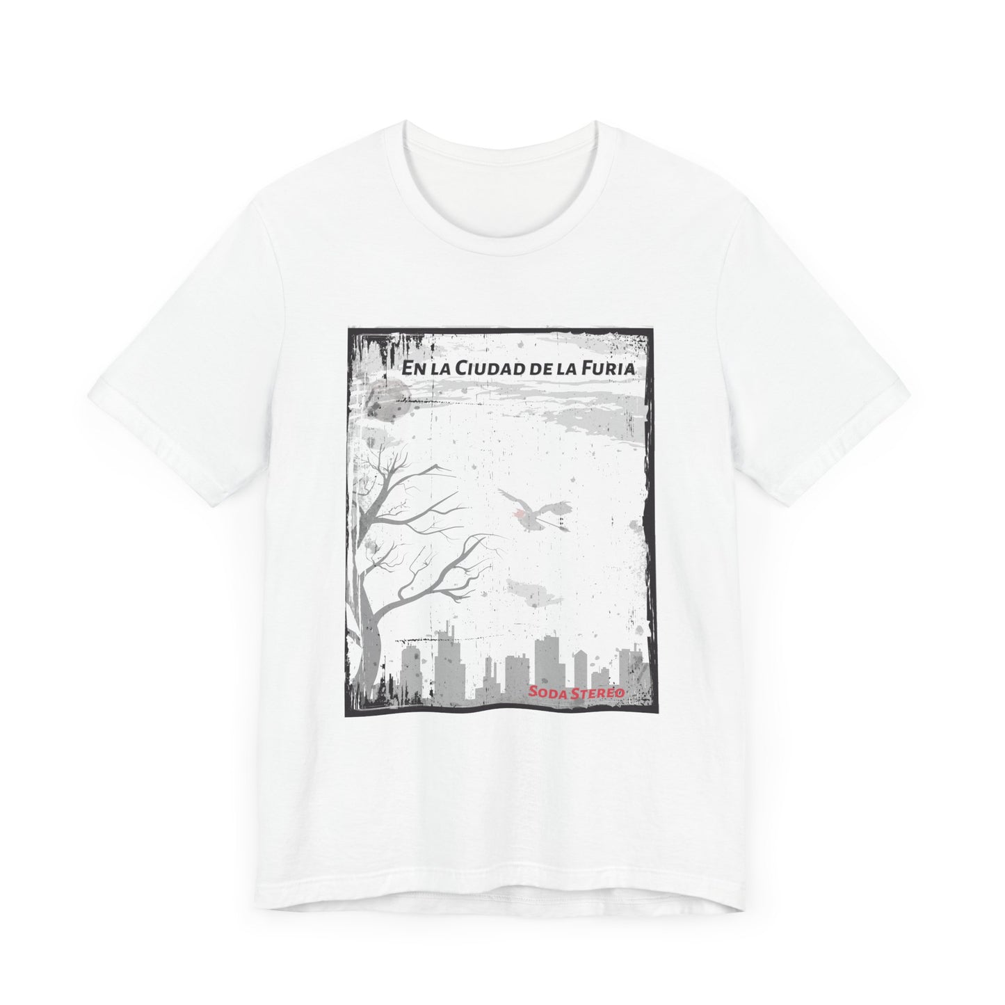 En La Ciudad De La Furia - Soda Stereo - Men's  Short Sleeve Tee (Unisex/SlimFit)