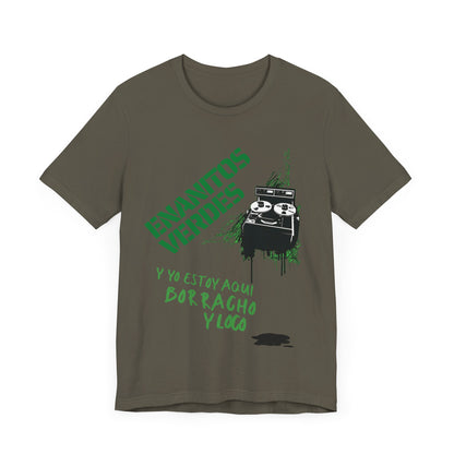 Enanitos Verdes - Borracho y Loco (2) - Men's Jersey Short Sleeve Tee