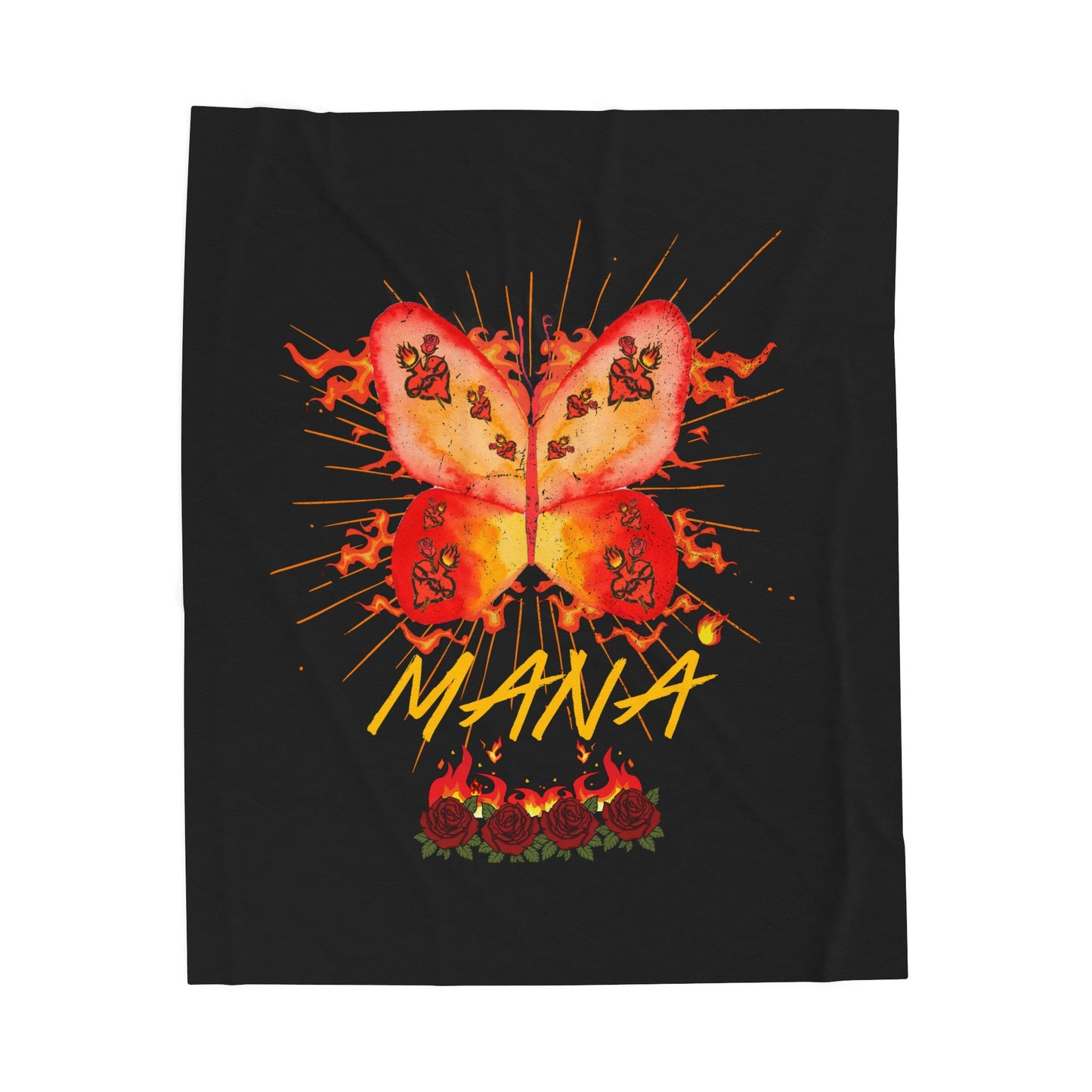 Mana - Velveteen Plush Blanket