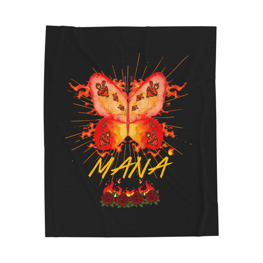 Mana - Velveteen Plush Blanket