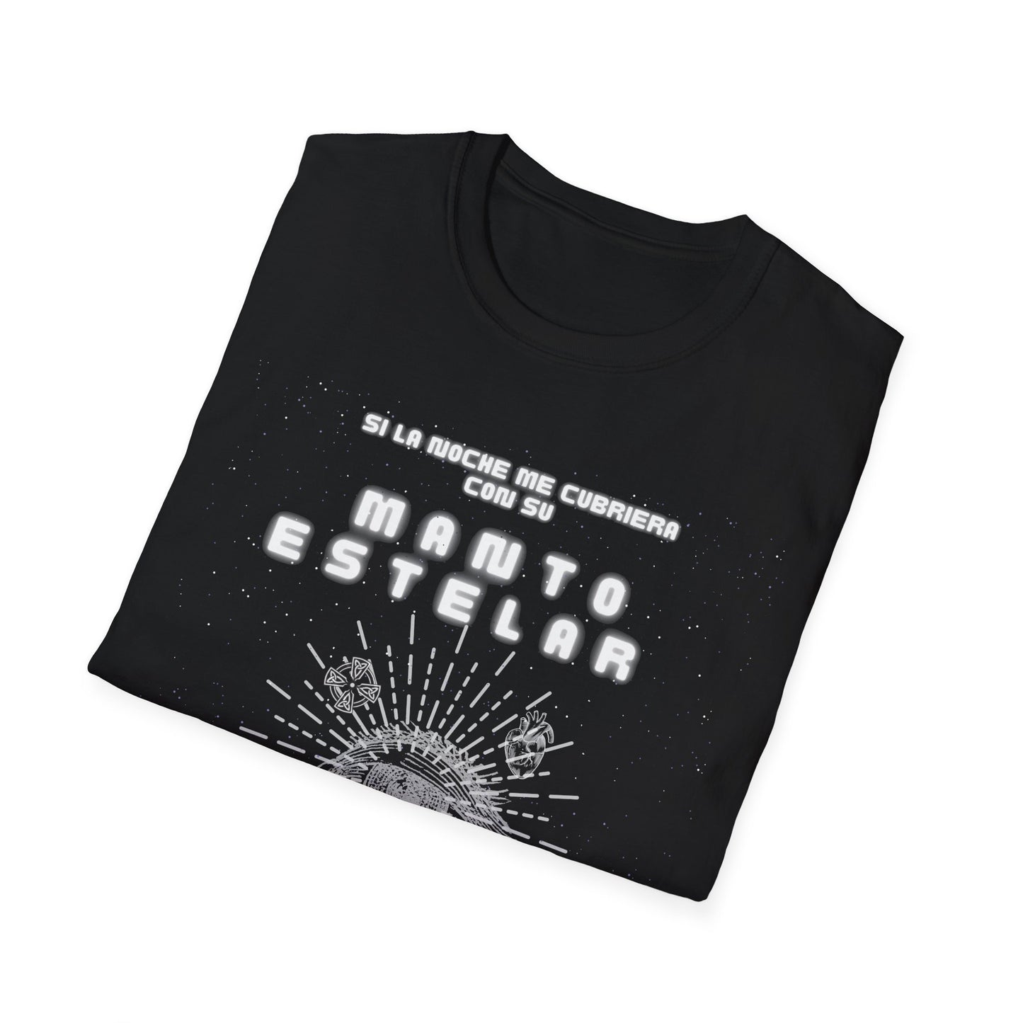 Men's Moenia Softstyle Tee - Manto Estelar - Black