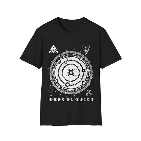 Heroes Del Silencio - Equilibrio - Men's Softstyle T-Shirt - Black