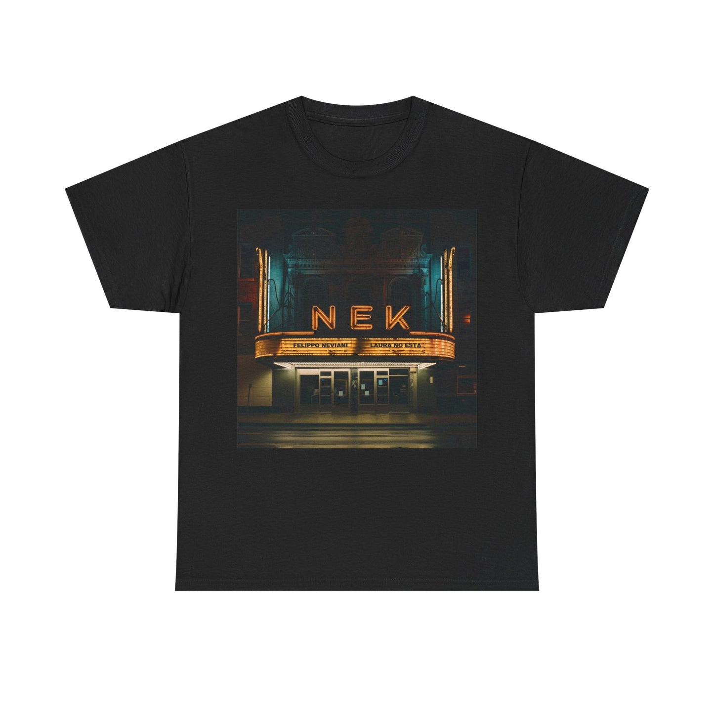 NEK - Laura No Esta - Mens Heavy Cotton Tee