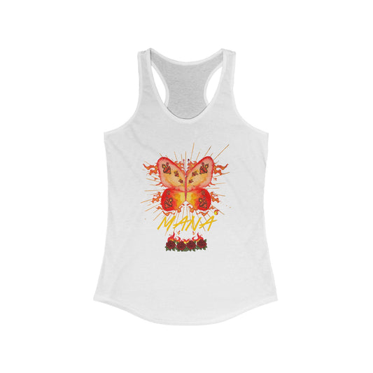 Mariposa Traisonera - Mana Women's  Racerback Tank (Petite)