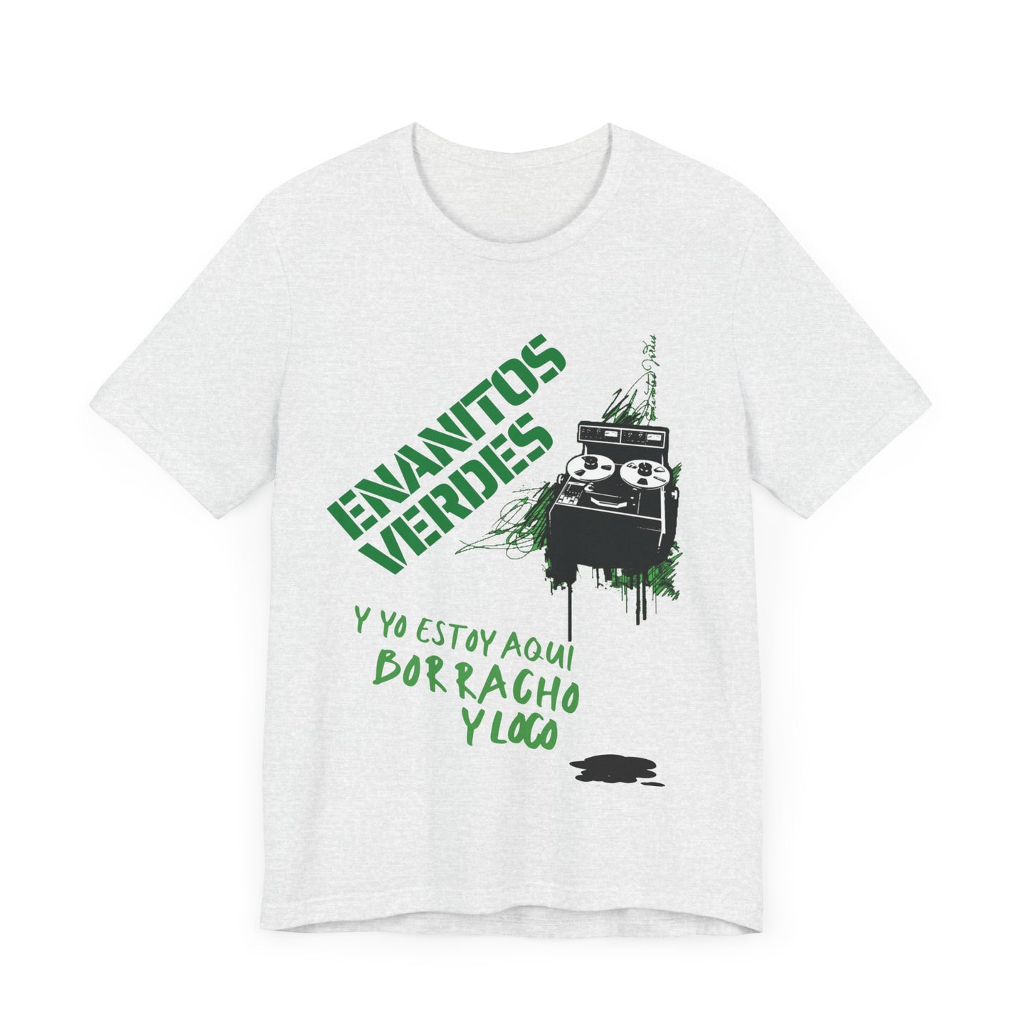 Enanitos Verdes - Borracho y Loco (2) - Men's Jersey Short Sleeve Tee