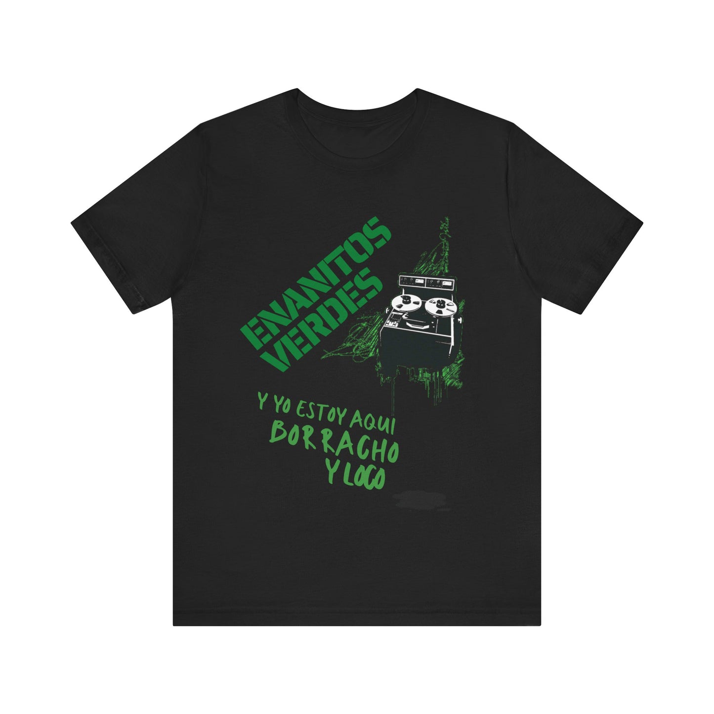 Enanitos Verdes - Borracho y Loco (2) - Men's Jersey Short Sleeve Tee