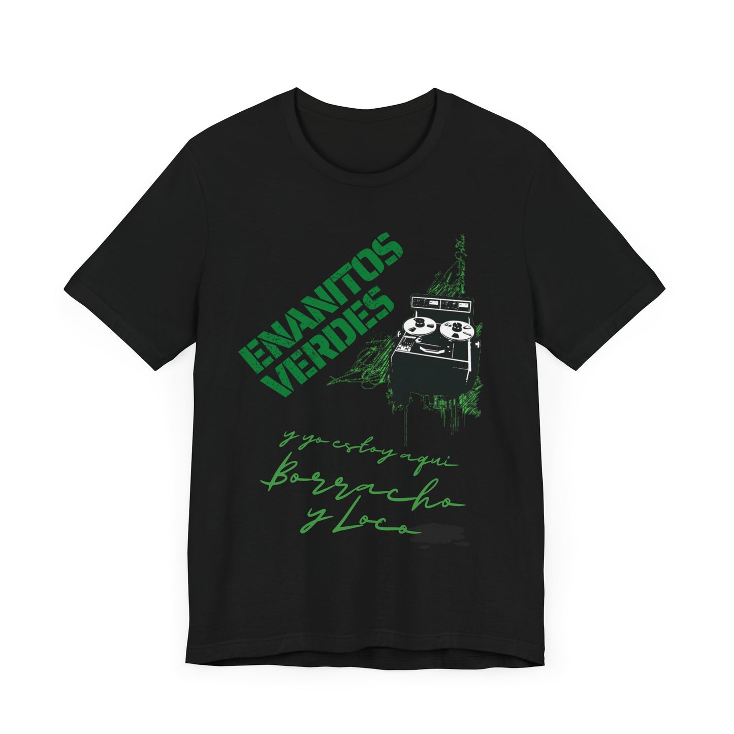 Enanitos Verdes - Borracho y Loco - Men's Jersey Short Sleeve Tee