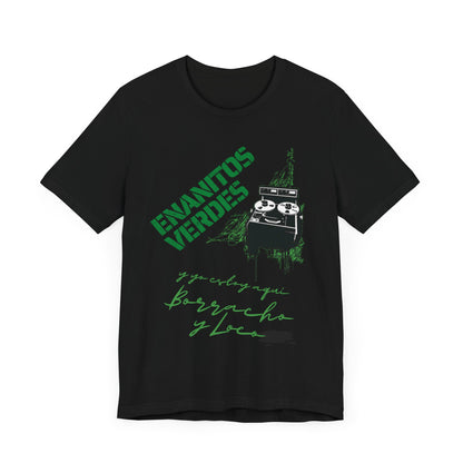 Enanitos Verdes - Borracho y Loco - Men's Jersey Short Sleeve Tee