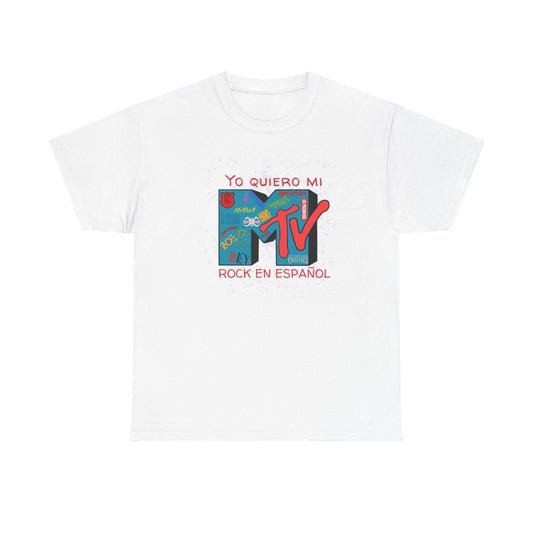 MTV Rock en Espanol - Men's (Unisex) Heavy Cotton Tee