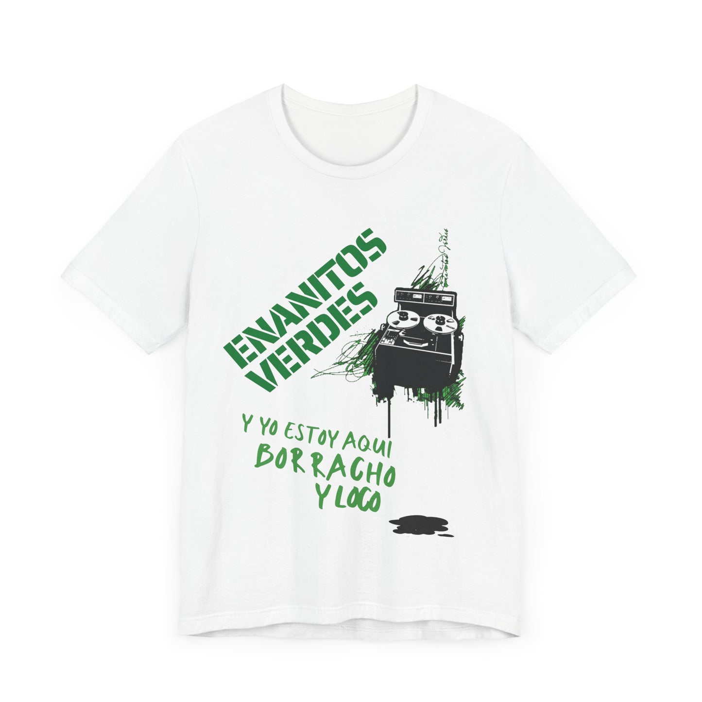 Enanitos Verdes - Borracho y Loco (2) - Men's Jersey Short Sleeve Tee