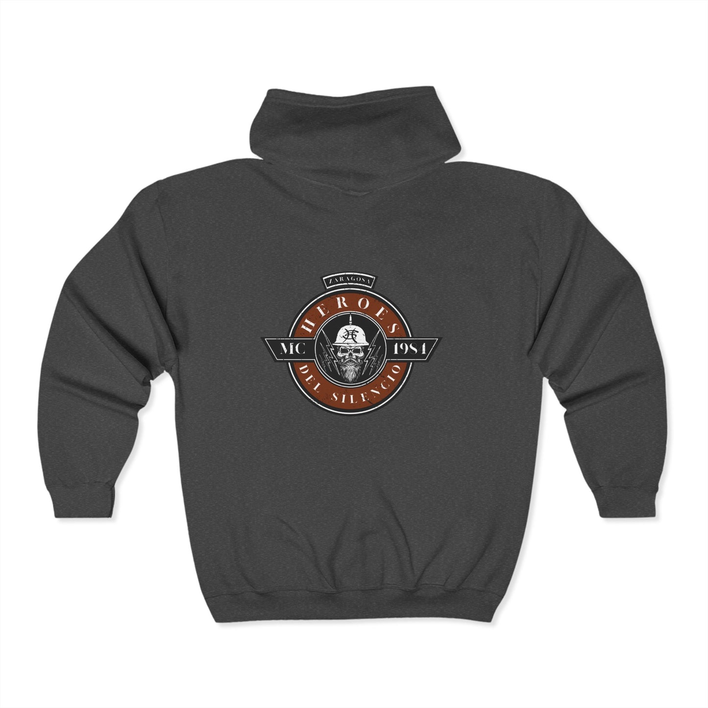 Heroes del Silencio - Biker Club - Men or Women Premium Full Zip Hoodie