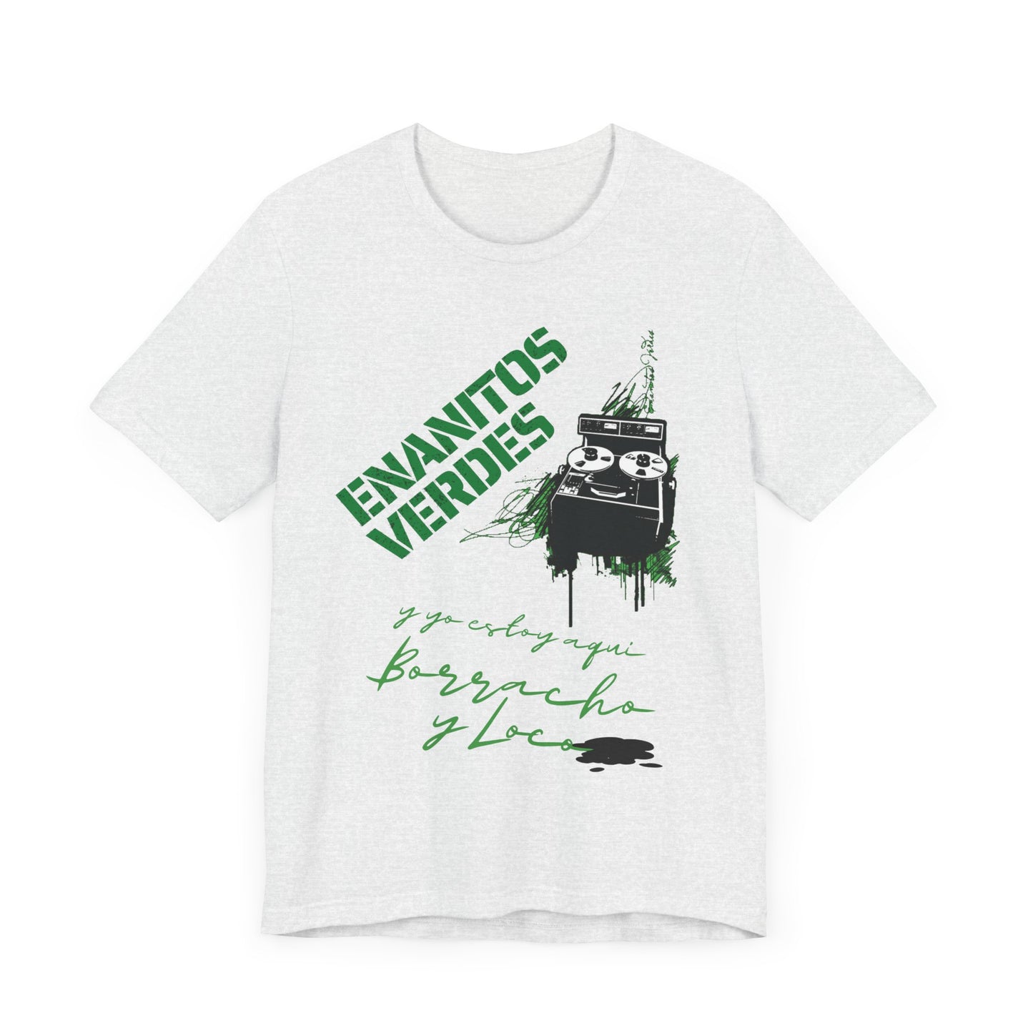 Enanitos Verdes - Borracho y Loco - Men's Jersey Short Sleeve Tee