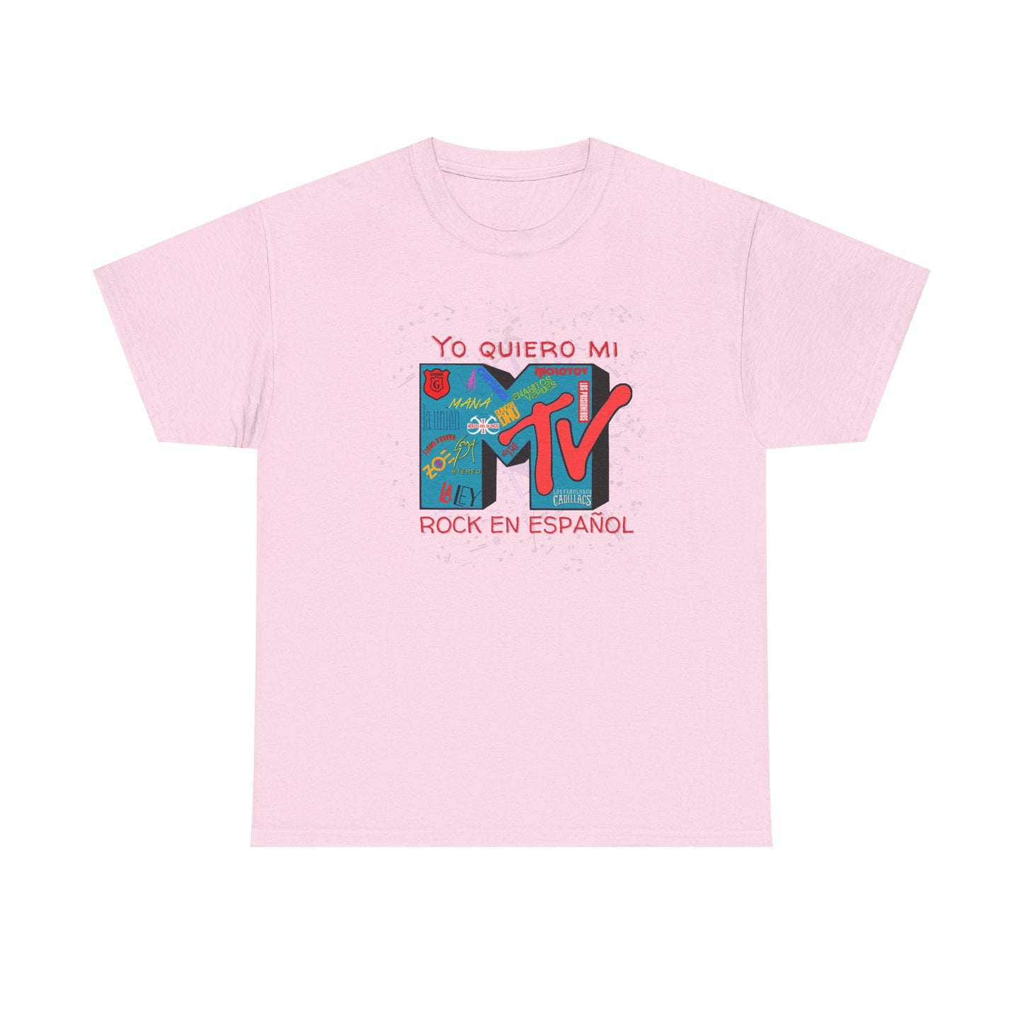 MTV Rock en Espanol - Men's (Unisex) Heavy Cotton Tee