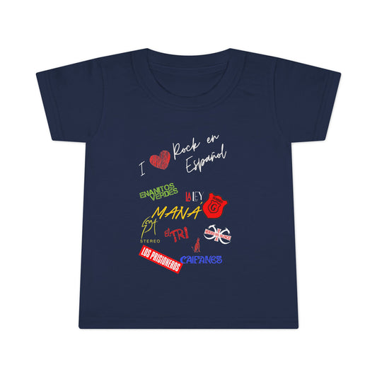 I  heart Rock en Español - Toddler T-shirt