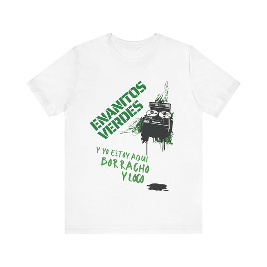 Enanitos Verdes - Borracho y Loco (2) - Men's Jersey Short Sleeve Tee