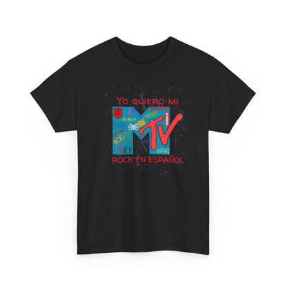 MTV Rock en Espanol - Men's (Unisex) Heavy Cotton Tee
